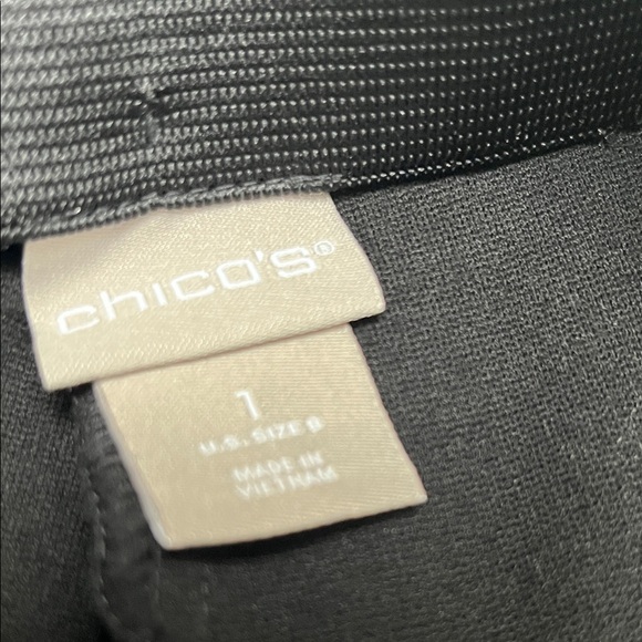 Chico's Ponte Legging Pant Basic Black - Picture 8 of 9
